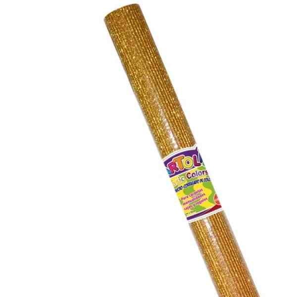 CARTON CORRUGADO CARTOLIN DIAMANTADO 50X70CM. ORO C.25